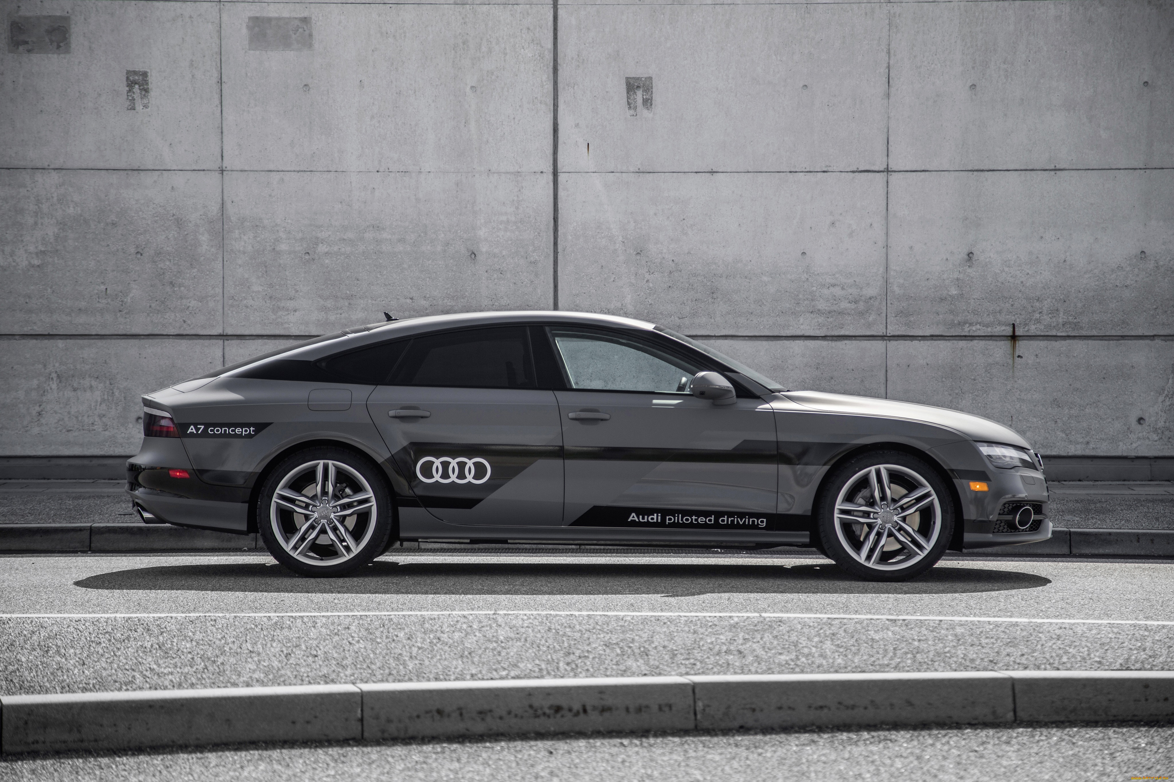 , audi, 2015, a7, concept, , driving, piloted, sportback